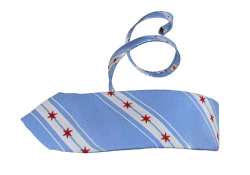 Til's Chicago Flag Tie